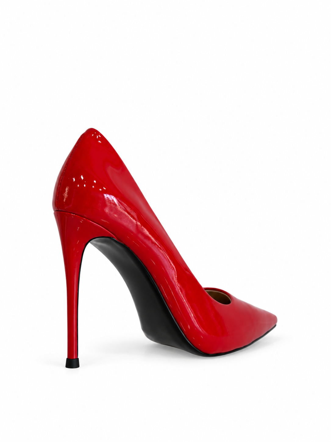 Monroe Red Patent Leather Pumps 120 mm