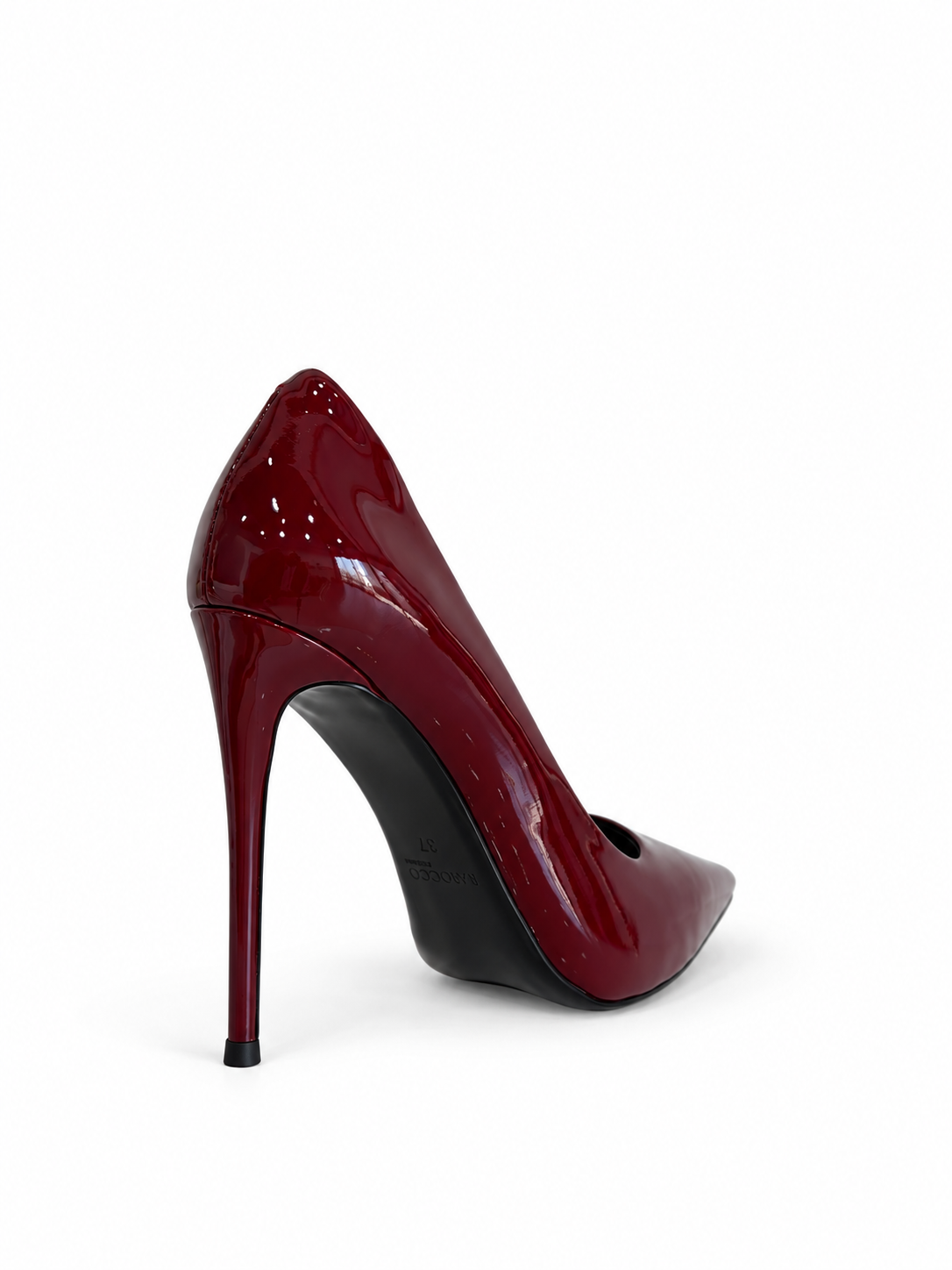 Monroe Burgundy Patent Leather Pumps 120 mm