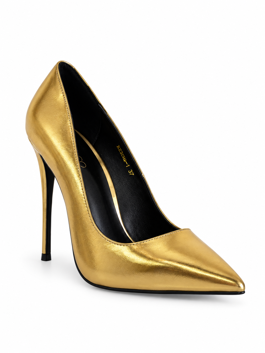 Genuine leather pumps Luna 120mm