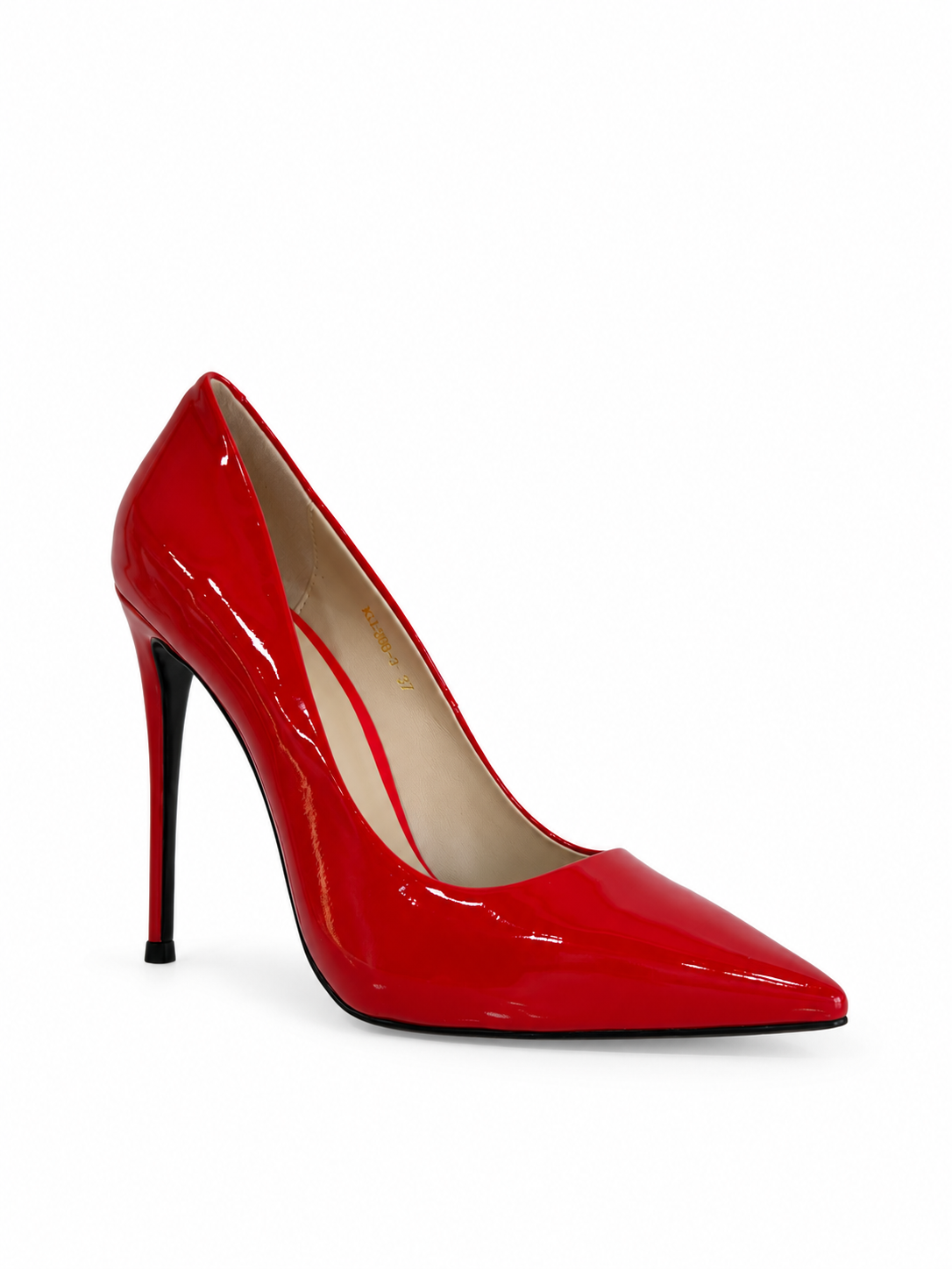 Monroe Red Patent Leather Pumps 120 mm