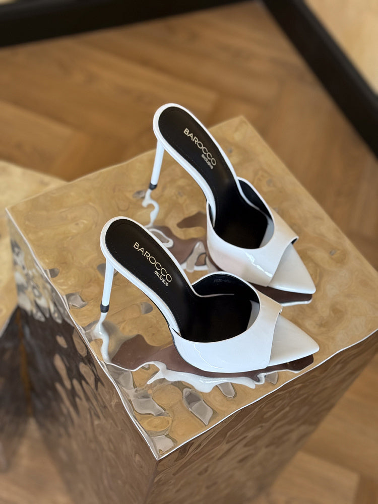 Patent leather sandals Iris 105mm