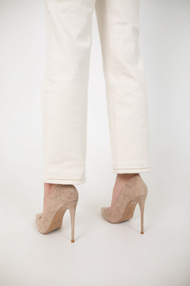 Suede leather pumps Sophia 115mm