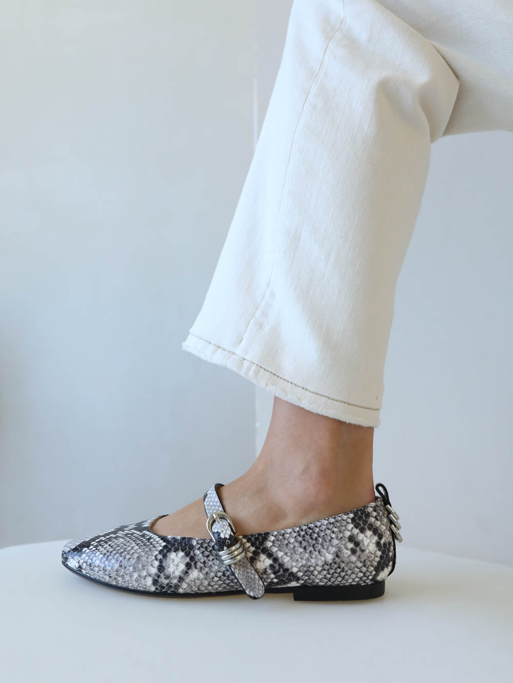 Genuine leather ballet flats Elina
